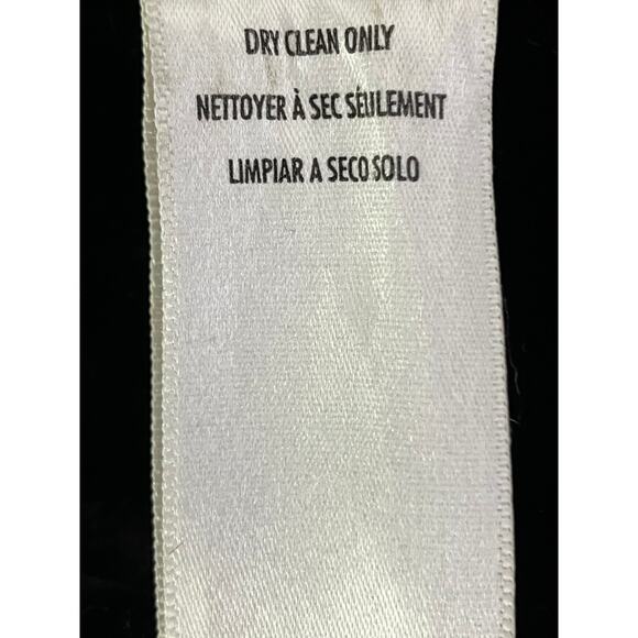 Casual Corner Silk Velvet Pants Black Size 4 - Picture 8 of 8